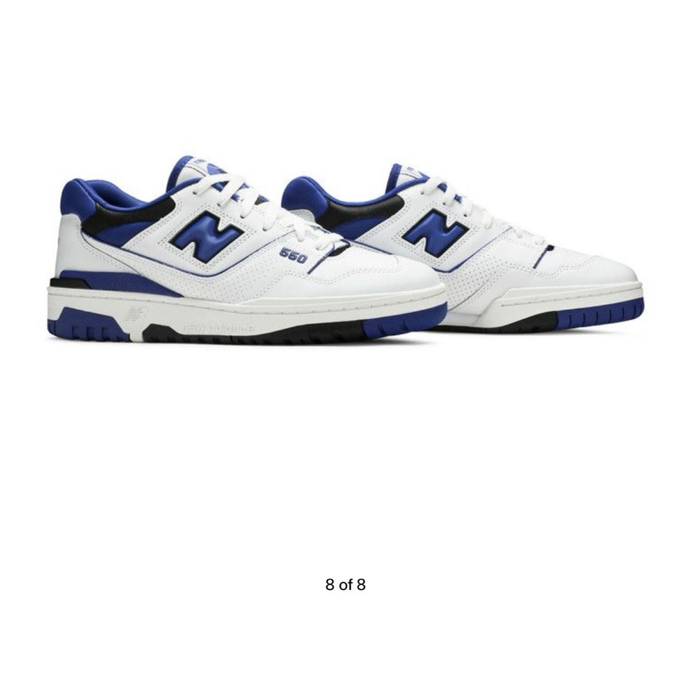 New Balance 550 team royal. Size 7 men's/8.5 women's